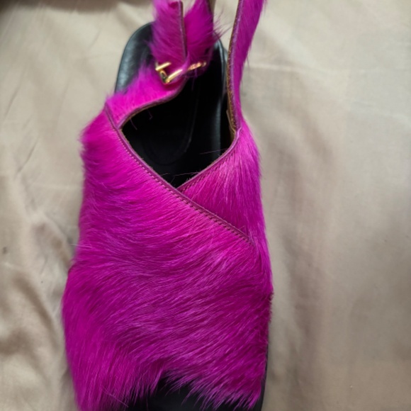 Marni furry sandals - Picture 4 of 4